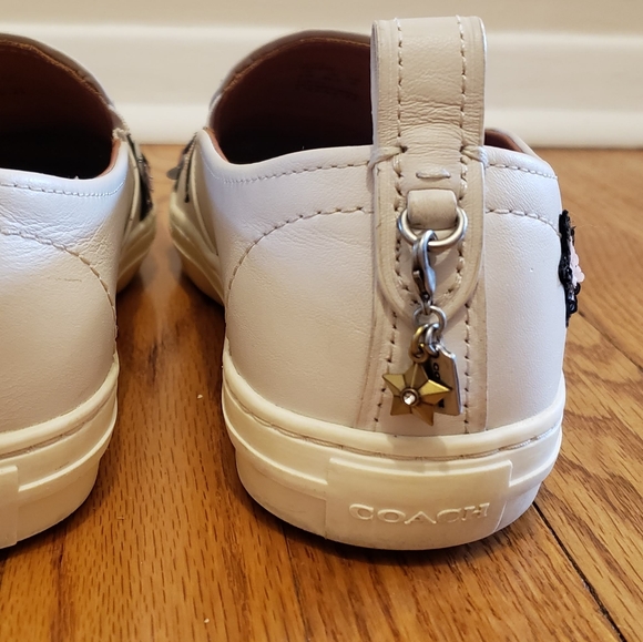 Coach Slip On Sequins and Star Patches Sneakers - Picture 3 of 6